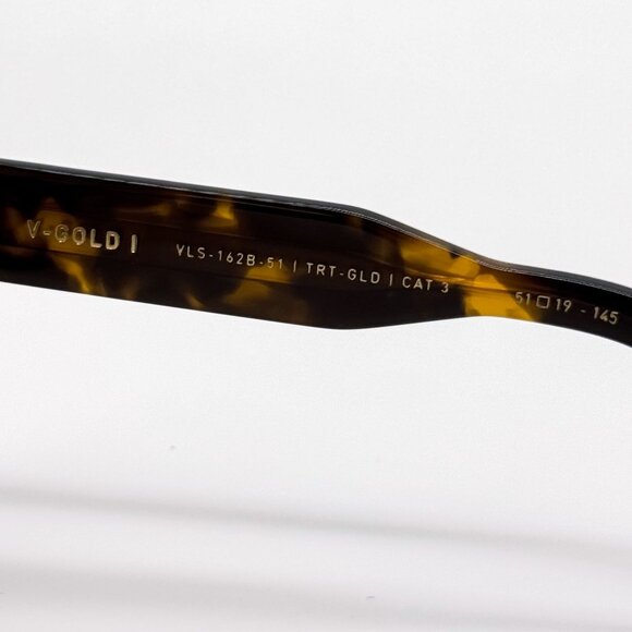 NEW VALENTINO SUNGLASSES WOMEN HAVANA V-GOLD-II VLS-162B EYEWEAR main image 7